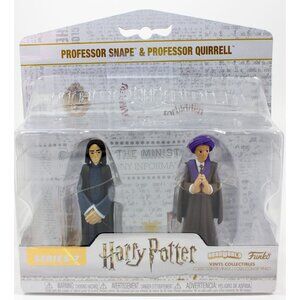 Funko Hero World Series 7 Harry Potter Professor Snape, Quirrell Vinyl Figures